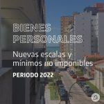 Impuesto sobre los bienes personales Nuevos montos mínimos y escalas para la determinación del impuesto